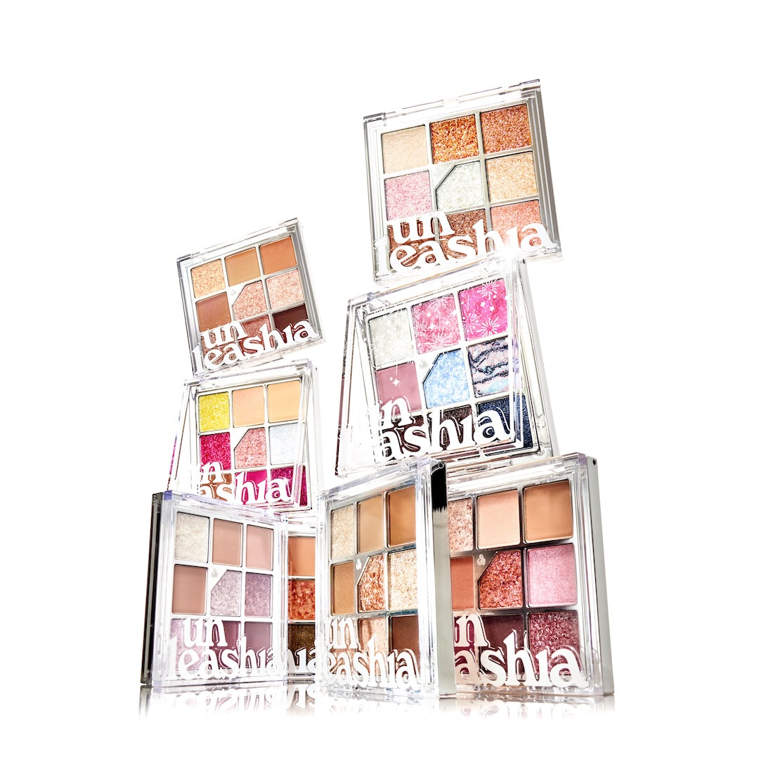 [Unleashia] Glitterpedia Eye Palette 6.2g - 6 Shades