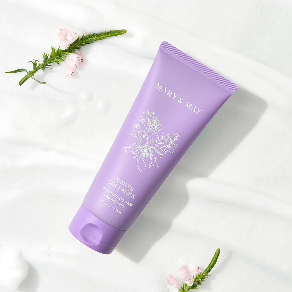 [Mary&May] White Collagen Cleansing Foam 150ml