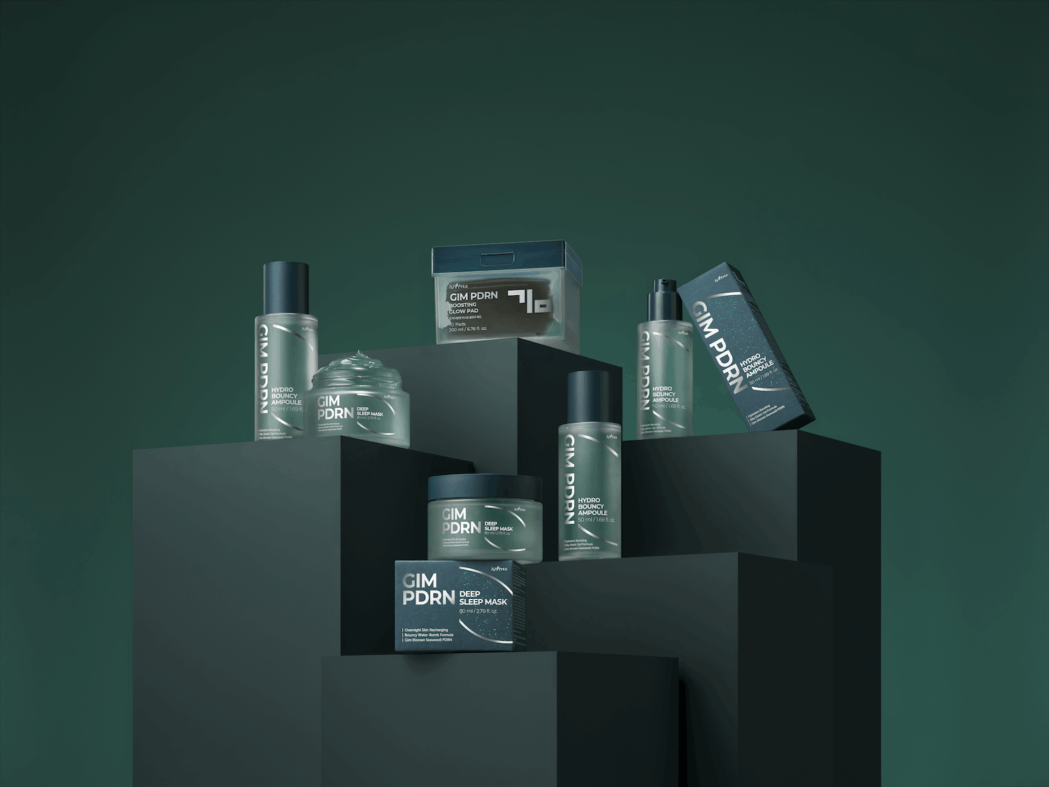 [Isntree] GIM PDRN Boosting Glow Pad 70ea (200ml)