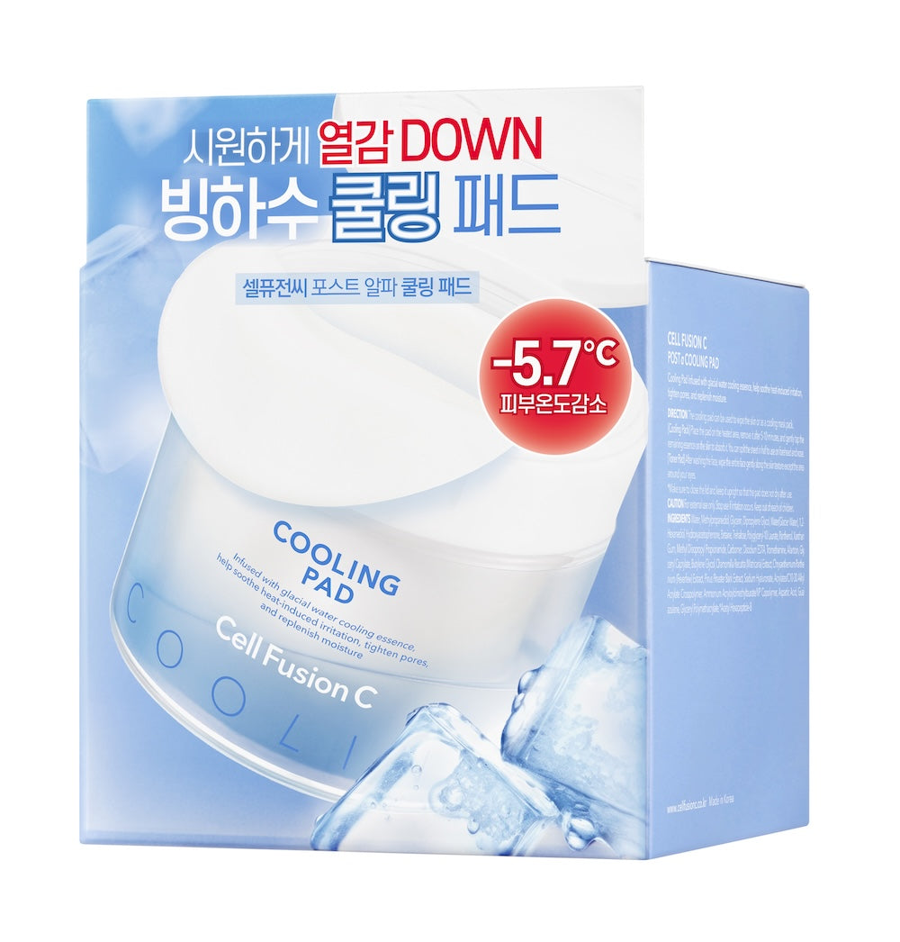 [Cell Fusion C] Post Alpha Cooling Pad - 70 Pads
