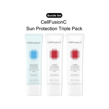 [Bundle] CellFusionC Sun Protection Triple Pack ― 50% OFF