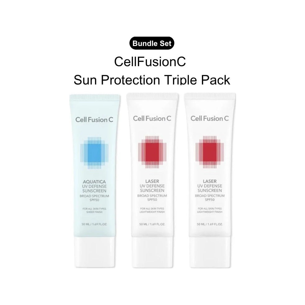 [Bundle] CellFusionC Sun Protection Triple Pack ― 50% OFF