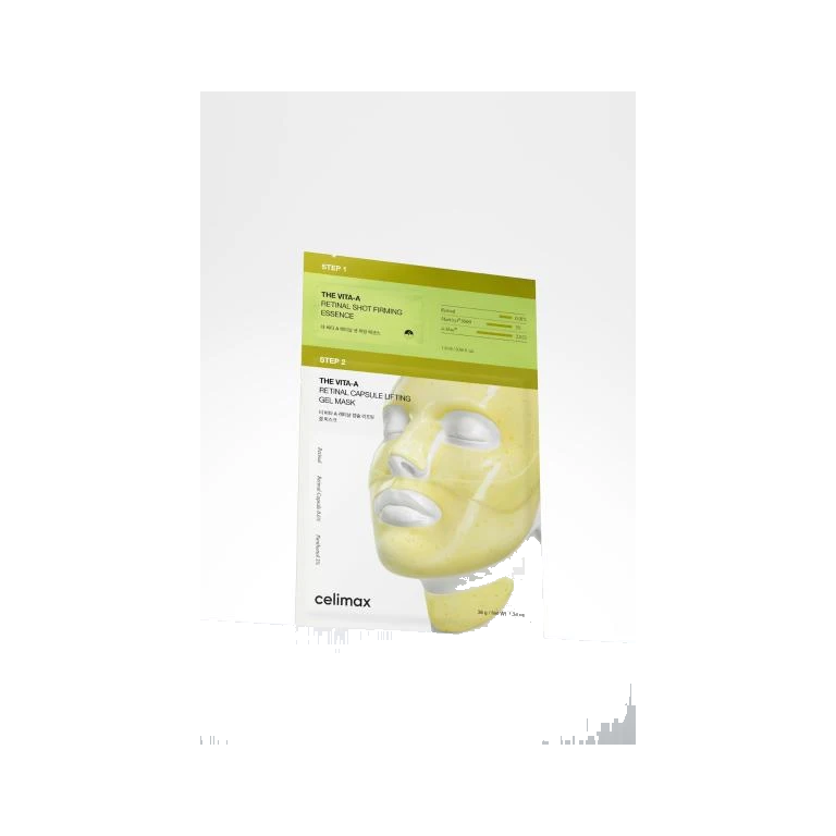 [celimax] The Vita-A Retinal Shot Tightening 2-Step Gel Mask 4ea