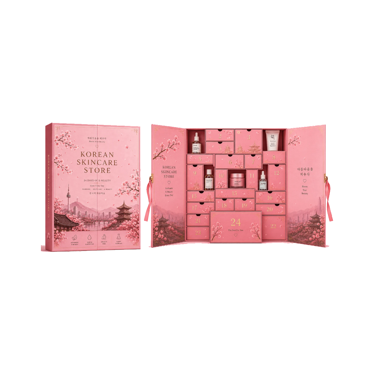 Korean Skincare Store Advent Calendar 2026 - 24 Days of K-Beauty
