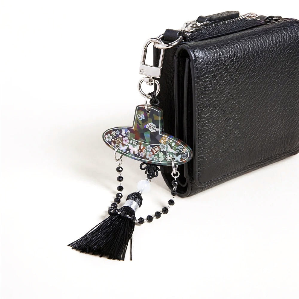[PyunkangYul] K-Object Keyring Mother-of-Pearl Gat