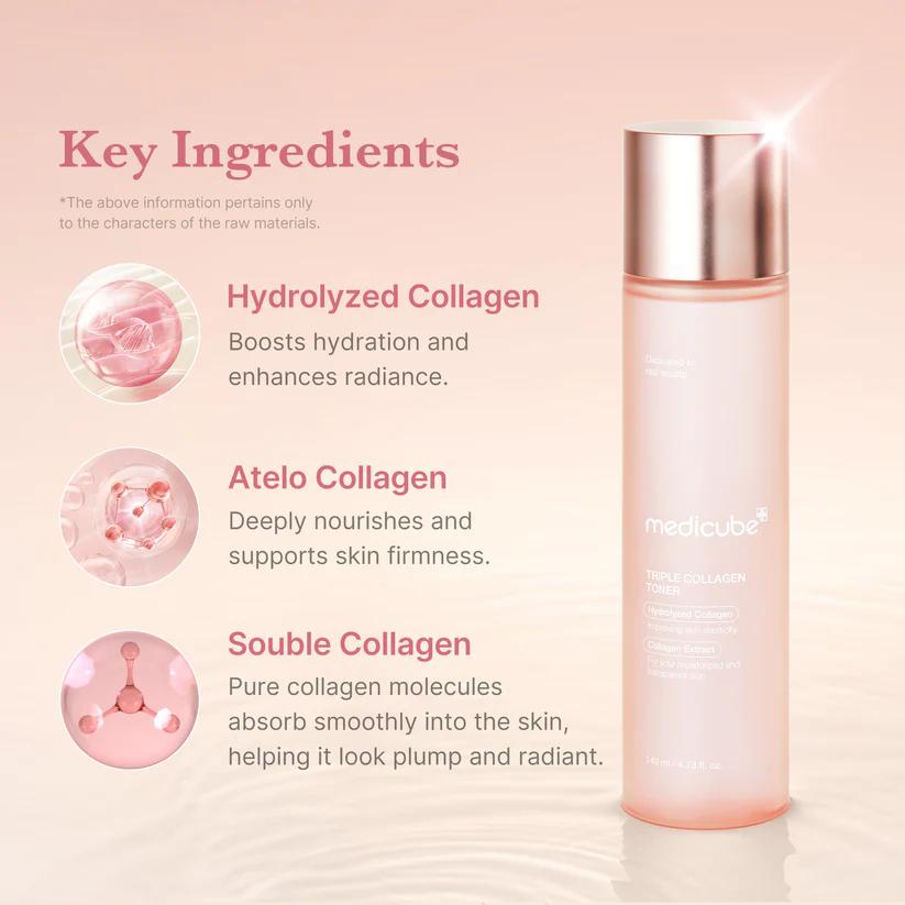 [Medicube] Triple Collagen Toner 4.0 140ml