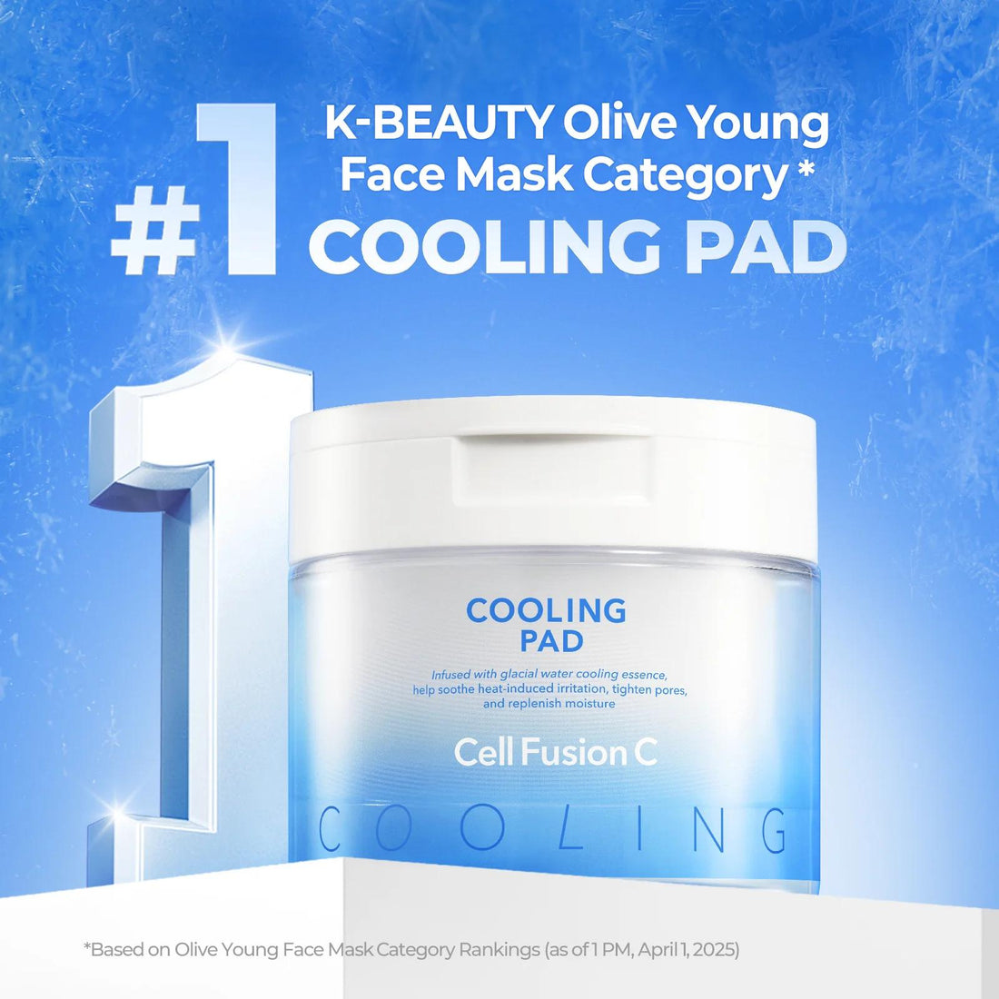 [Cell Fusion C] Post Alpha Cooling Pad - 70 Pads
