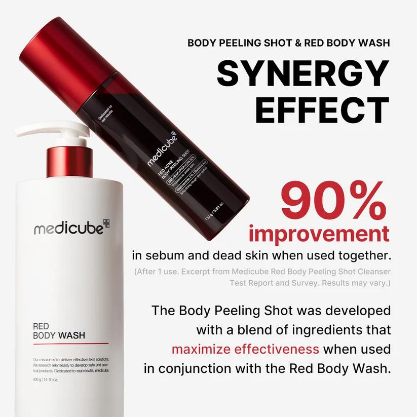 [Medicube] Red Acne Body Peeling Shot 110ml